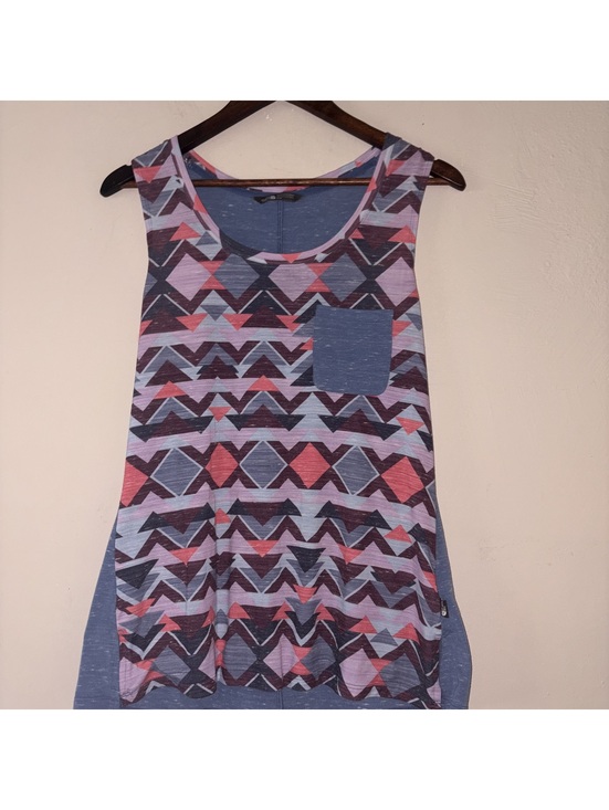 The North Face Tops - The North Face Women's Tank Top - Geometric Print - Pocket Detail  Size Medium